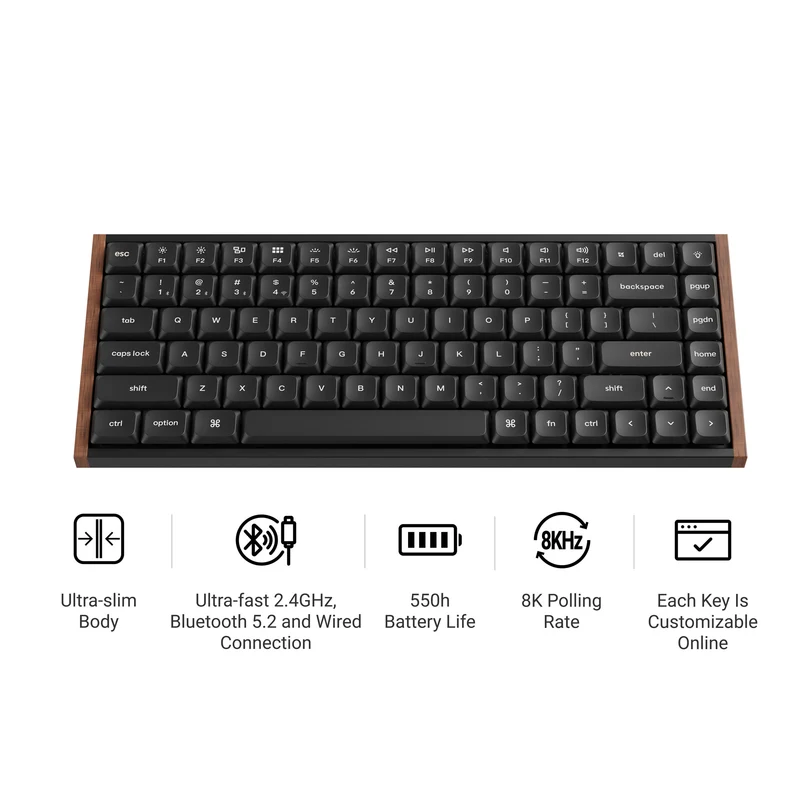 Keychron K3 Ultra 8K Wireless Custom Mechanical Keyboard